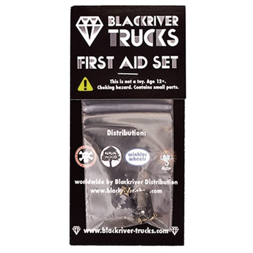 Blackriver Trucks - First Aid Single Baseplate 2.0 Black