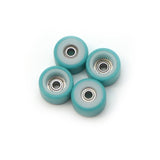 FlatFace Wheels - Dual Durometer White/Turquoise