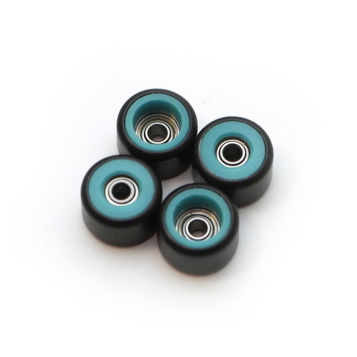 FlatFace Wheels - Dual Durometer Turquoise/Black