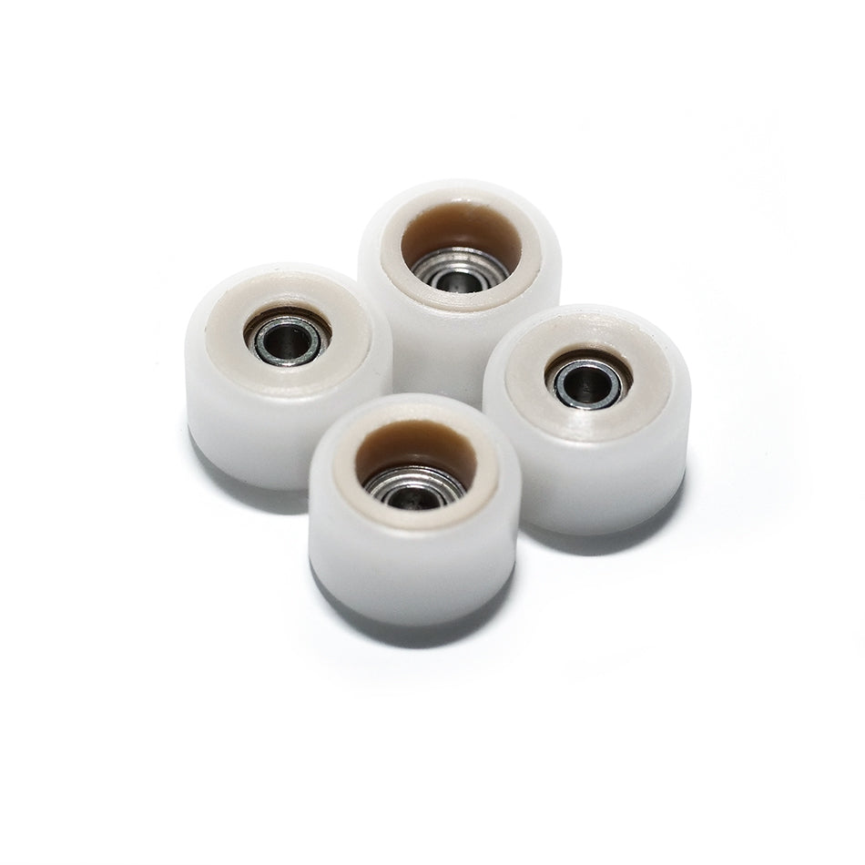 FlatFace Wheels - Dual Durometer Tan/White