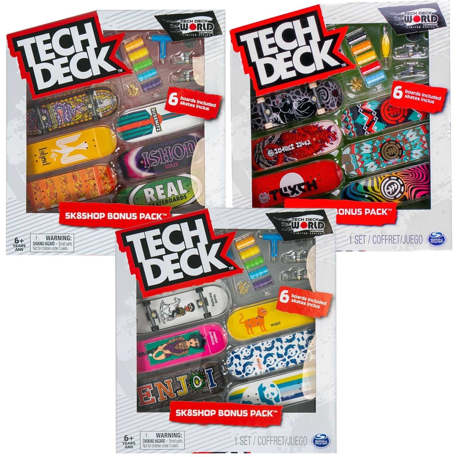 Tech Deck - Skateshop Bonus Pack - Assorted