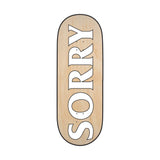 Sorry Decks - Logo White