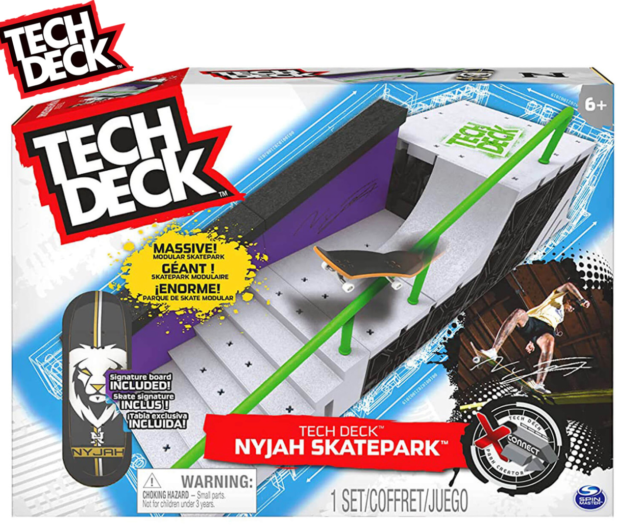Tech Deck - Nyjah Huston Playset