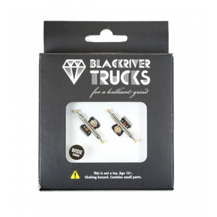 Blackriver Trucks 2.0 - Silver/Black 32mm