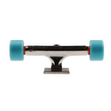 FlatFace Wheels - Dual Durometer Red/Turquoise