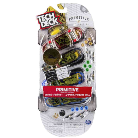 Tech Deck - 4 Pack Multipack - Assorted